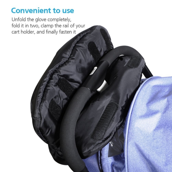 Viciviya Baby Stroller Hand Muff, Pushchair Pram Winter Warmer Anti-freeze Waterproof Windproof Cover Gloves Baby Stroll