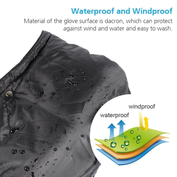 Viciviya Baby Stroller Hand Muff, Pushchair Pram Winter Warmer Anti-freeze Waterproof Windproof Cover Gloves Baby Stroll
